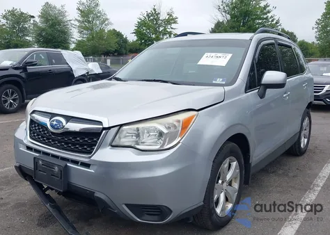 2015 Subaru Forester 2.5I Premium from USA, damaged, VIN JF2SJADC9FH412851